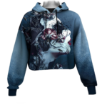 Sublimation Cropped Hoodies