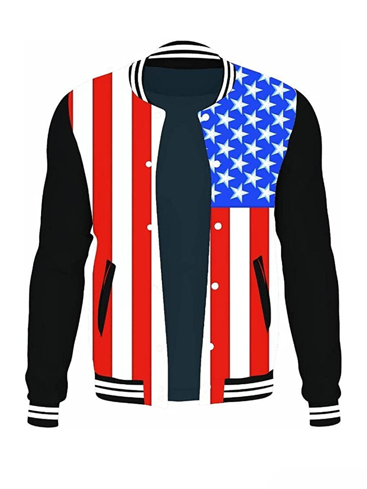 RET Sublimation Varsity Jacket - Image 1